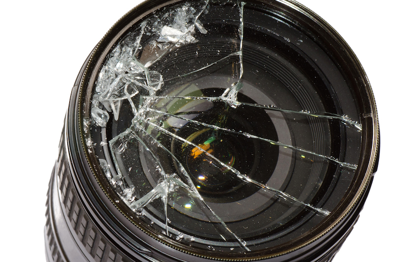what camera lens filters do broken