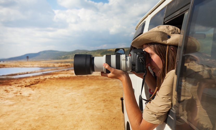 passion for photography on safari